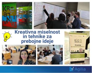 Agilia_delavnica_Kreativna miselnost in tehnike za prebojne ideje_KOC Hrana_6. in 7. oktober 2021_Gospodarska zbornica Slovenije