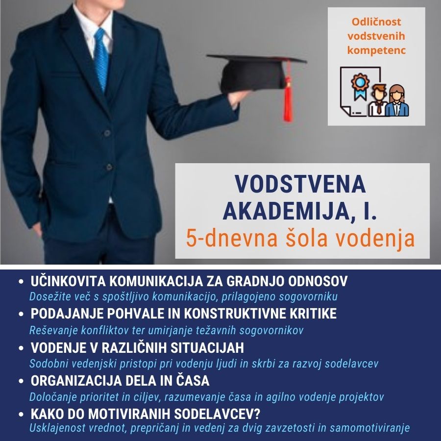AGILIA_Vodstvena akademija_5-dnevna intenzivna šola za vodje, ključne kadre in mlade talente